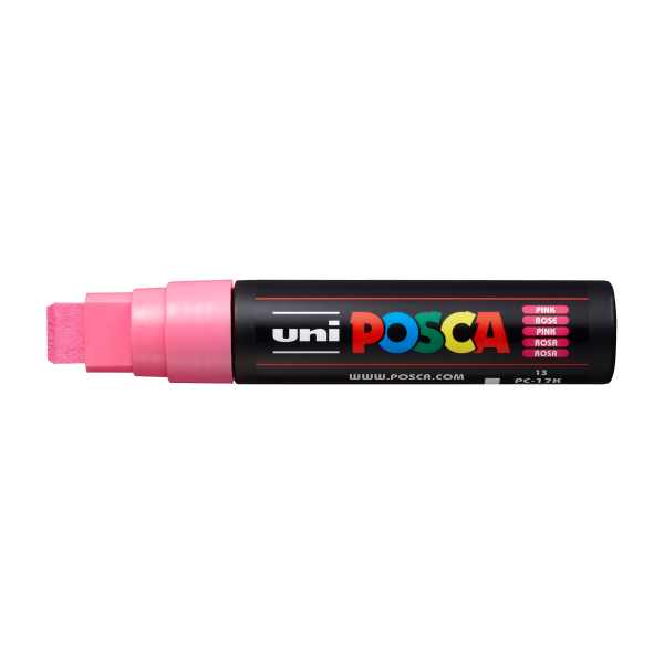 Posca popisovač PC-17K, 15 mm, růžová (13)