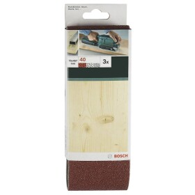 Bosch Accessories 2609256204 brusný pás Zrnitost 40 (d x š) 457 mm x 75 mm 3 ks