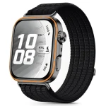 Tech-Protect Nylon Strap černá / Řemínek / Huawei Watch Fit 3/4/4 Pro/5/5 Pro / nylonový