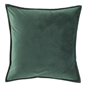 Chic Antique Sametový povlak na polštář Aix Forest Green 50 × 50 cm, zelená barva, textil