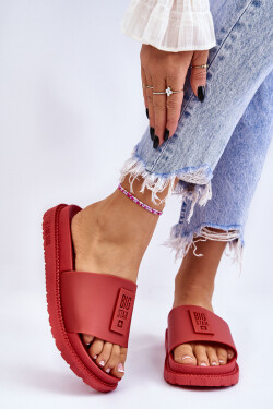 Dámské pantofle Big Star LL274430 červené 39