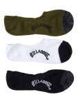 Billabong MIXED BAG INVISIBLE MIXED pánské kotníkové ponožky 7-11