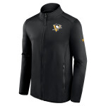 Fanatics Pánská Bunda Pittsburgh Penguins RINK Fleece Jacket Black-Black Velikost: