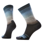 Unisex merino městské ponožky SMARTWOOL Everyday Stitch Stripe Crew Socks, Charcoal/Ash velikost: 42-45 (L)