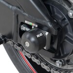 Chrániče kyvné vidlice, Suzuki Gsxr1000K5-, Gsxr600K6-, Gsxr750K6- (průměr osy 14mm/19.5mm)