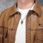 Pánský náhrdelník Vintage Warrior's Spear - chirurgická ocel, 60 cm Vintage