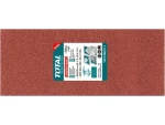 TOTAL-TOOLS Brusný papír 90x231mm 5 ks / 3ks P80 / 2ks P120 (TAC749241-1)