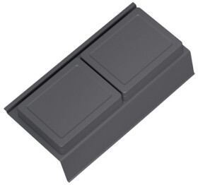 Gollinuci Koupelnový organizér antracit 242x122