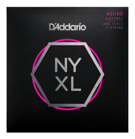D'Addario NYXL Regular Light 5-String 45-130