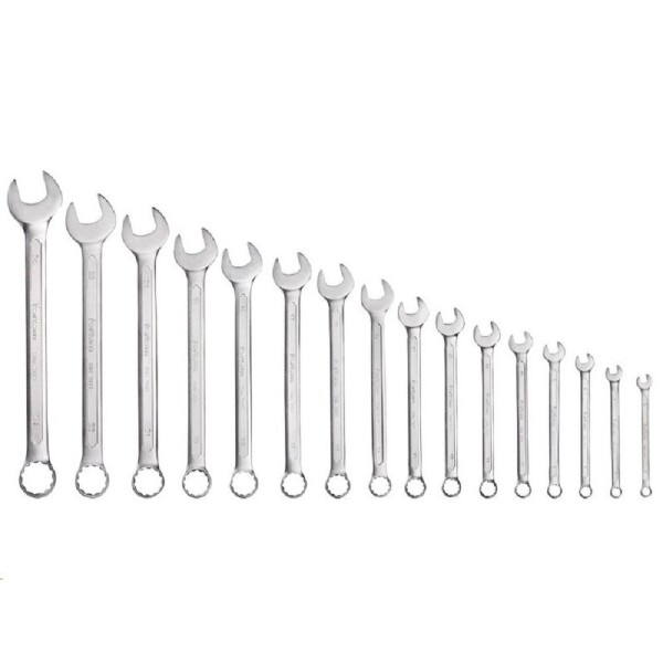 Klíče očkoploché sada 16 ks 6-24 mm Fortum 4730201