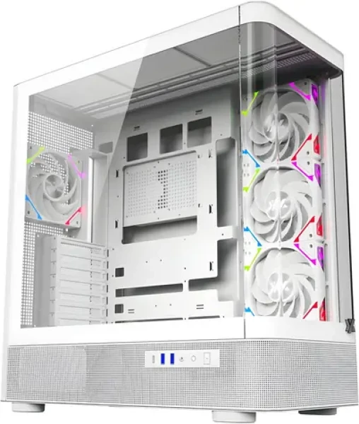 XYZ PC GEAR Quantum ARGB bílá / PC skříň / ARGB podsvícení (X-CS-QUANTUM-W)