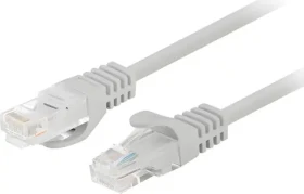 Lanberg UTP CAT5e 7,5m šedá / Patch kabel / RJ45-RJ45 / Fluke Passed (PCU5-10CC-0750-S)