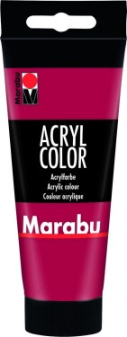 Marabu Acryl Color akrylová barva - karmínově červená 100 ml