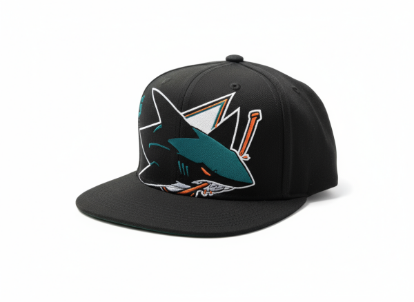 Mitchell & Ness Pánská kšiltovka San Jose Sharks NHL Big Time Snapback