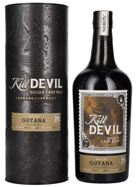 Hunter Laing Kill Devil Guyana Single Cask Rum 24y 46% 0,7 l (tuba)