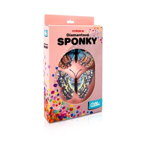 Vyrob si - Diamantové sponky - Albi