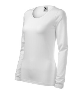 Slim triko dámské bílá 3XL