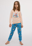 Cornette Kids Girl 977/188 Paris pyžamo délka/r 86-128 broskev 110-116