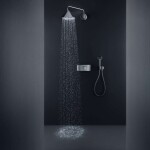 AXOR - Sprchový program Horní sprcha 240 2jet se sprchovým ramenem a designem Front, chrom 26021000