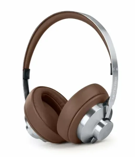 Muse M-298 SBR hnědá/stříbrná / Bezdrátová sluchátka / ANC / Bluetooth (M-298 SBR)