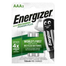 Energizer POWER PLUS Nabíjecí baterie - AAA - 700 mAh 2 ks (7638900394825)