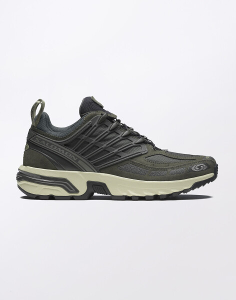 Salomon ACS PRO Leather Peat/Dlicgr/Greenh 44