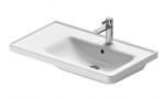 DURAVIT - D-Neo Nábytkové umyvadlo 80x48 cm, 1 otvor pro baterii vpravo, bílá 2370800000