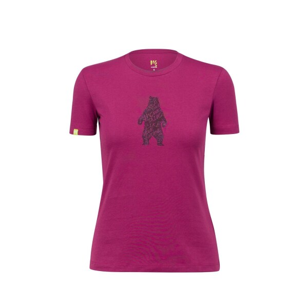 KARPOS Wild Animals W T-Shirt, Raspberry Coulis/ Print 2 velikost: M