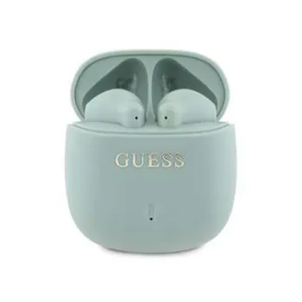 Guess Printed Classic Logo TWS Bezdrátová Sluchátka Green (57983122041)