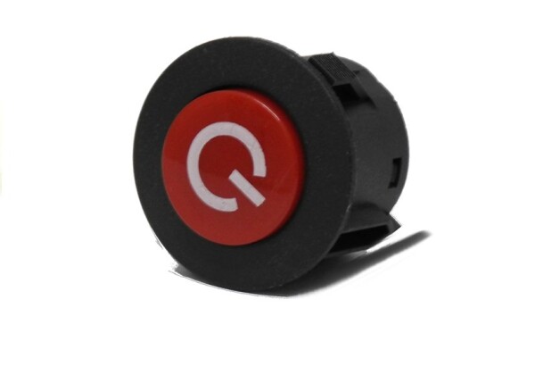 Mamido Tlačítko pro zapnutí a vypnutí elektrického autíčka 28 mm 3 piny