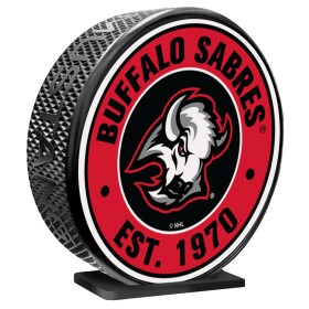Mustang MEGA puk Buffalo Sabres NHL Goathead Established