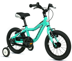 Dětské kolo LEADER FOX BUBU 14", model 2025-1, barva mint