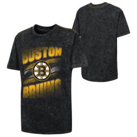 Outerstuff Dětské tričko Boston Bruins NHL Fresh Mindset Crew Nk Mineral Velikost: Dětské M (9 - 11 let)