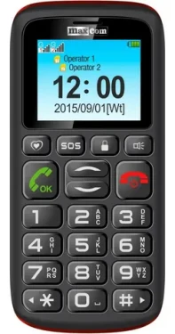 Maxcom MM428 černá / 1.8" / microSD do 4GB / SOS tlačítko / Micro USB (MM428)
