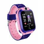 Izoxis Hodinky dětské Smart watch Q12 růžové LBS lokátor