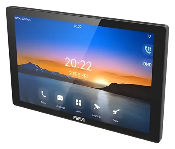 Fanvil i506W černá / Vnitřní jednotka SIP interkomu / 10,1" dotykový displej / Wi-Fi / PoE / Android (I506W)