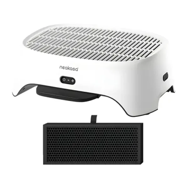 Neakasa AirStep / Schůdek k toaletě s pohlcovačem pachů / CADR 216 m3/h / aktivní uhlí / 3 režimy / 40 dB (AirStep1)
