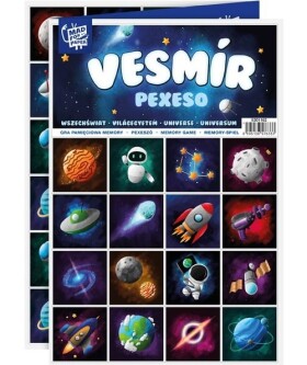 Pexeso MFP 3xA4 Vesmír