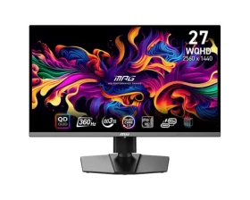 26.5" MSI MPG 271QRX QD-OLED černá / 2560 x 1440 / QD-OLED / 16:9 / 0.03ms / 250cd-m2 / HDMI + DP + USB-C / VESA (MPG 271QRX QD-OLED)