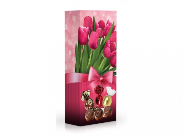 Čokoládové plněné pralinky - Tulipány 84 g