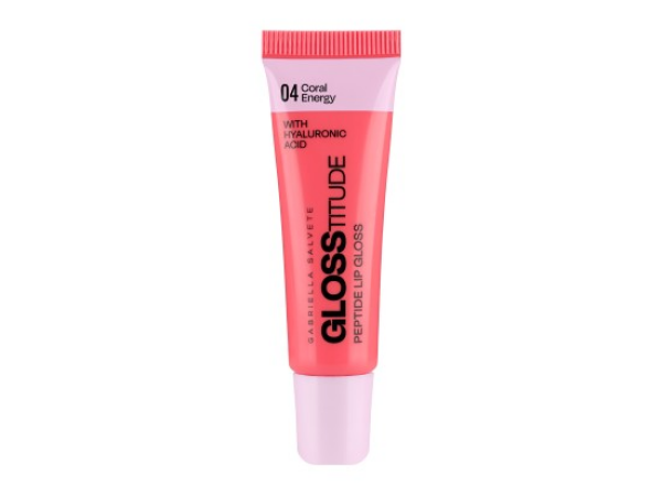 Gabriella Salvete Glosstitude Lesk na rty 04 Coral Energy 10 ml