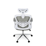 Kancelářská židle, houpací mechanismus, šedá, KA-K2031 GREY