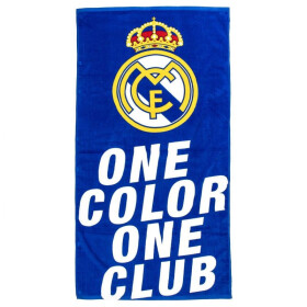 Plážová osuška Real Madrid 70x140 cm Jr 2200010392 Vícebarevné