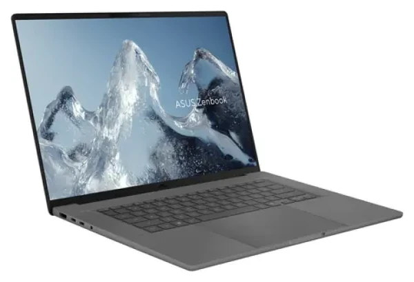 ASUS Zenbook A16 UX3607QA-OLED110WZ šedá / Notebook / 16" WUXGA OLED / Snapdragon X1 26 100 3GHz / 16GB / 512GB SSD (UX3607QA-OLED110WZ)