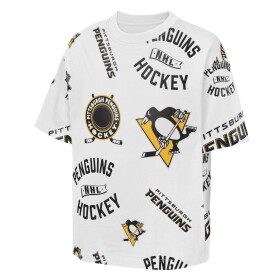 Outerstuff Dětské tričko Pittsburgh Penguins NHL Unstoppable All Over Print Short Sleeve Elevated Velikost: Dětské XL (170 – 176)