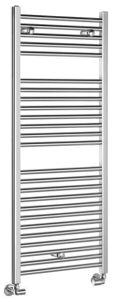 AQUALINE - ALYA otopné těleso rovné 500x1230, chrom LLR104