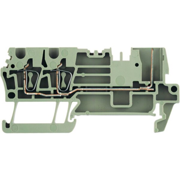 Weidmüller 1815090000 řadová svorka průchodky pružinová svorka Tmavě béžová 50 ks