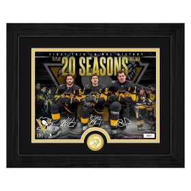 Obraz Pittsburgh Penguins NHL Crosby Malkin Letang 20 Seasons Penguins Bronze Coin