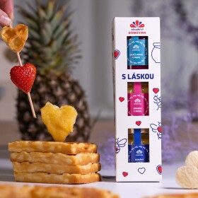 Včelařství Domovina Tropikáno dárkové balení 3x75 g ochucené medy Design: S láskou