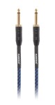 Cascha Professional Line Guitar Cable Straight Tweed Blue 3 m